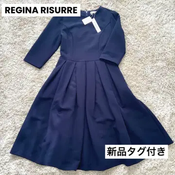 [ REGINA RISURRE ] 롱 원피스 네이비 포멀