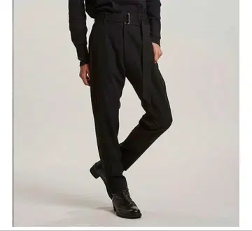 [ NO ID. ] 벨티드 슬림 이지 트라우저 팬츠