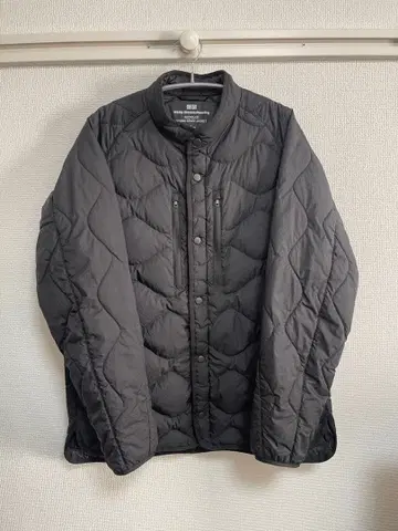 White Mountaineering x UNIQLO 다운 자켓 블랙