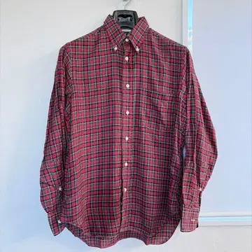 Individualized Shirts 체크 무늬 셔츠 14 1/2-32