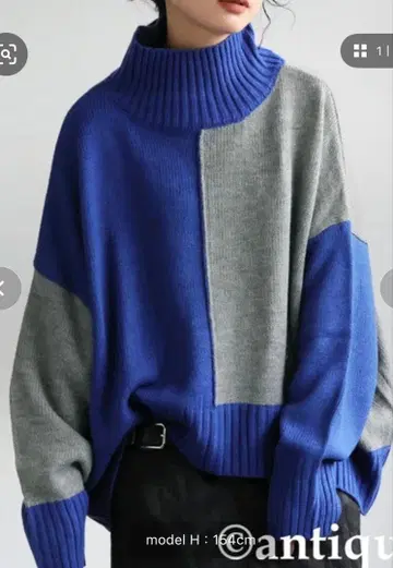 antiqua 이번 시즌 완판 하이넥 니트 안티카