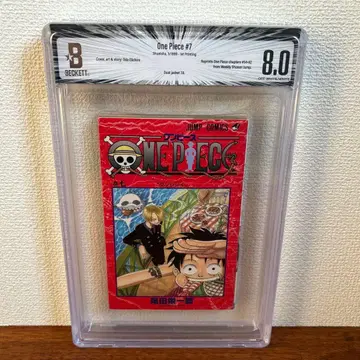 [코믹스 감정품] ONE PIECE BGS 8.0 초판 7권