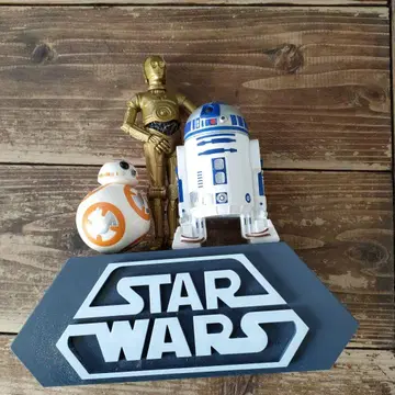 STAR WARS 피규어 세트 C-3PO R2-D2 BB-8
