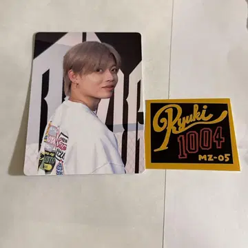 MAZZEL RYUKI 포토 카드