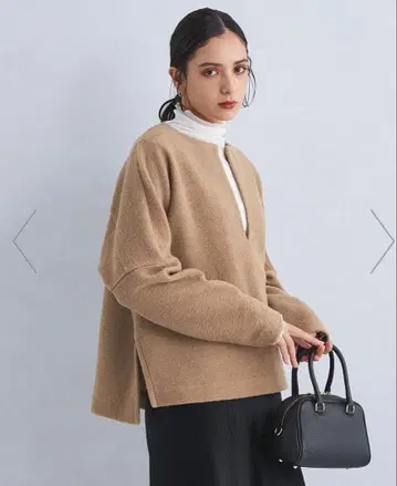 greenlabelrelaxing 울 부클레 풀오버 티셔츠