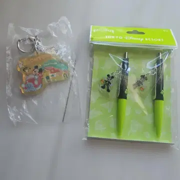 도쿄 디즈니 리조트 볼펜, 키링 세트