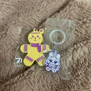 ME:I 사사키 코코나 회장 한정판 캡슐 토이 쿠키 메지루시 참 세트