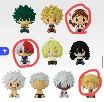 제일복권 나의 히어로 아카데미아 쵸코놋코 피규어 H상 3체