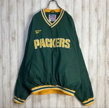 [ 새상품급 ] 리복 빈티지 자수 로고 빅 루즈 풀오버 자켓