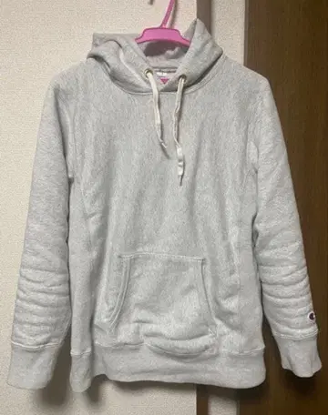 Champion Reverse Weave 후드티 L 사이즈 그레이