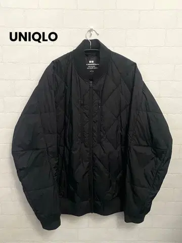 UNIQLO 리사이클 하이브리드 다운 자켓 블랙