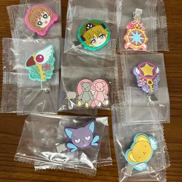 카드캡터 사쿠라 캡슐 헤어 클립 전 8종