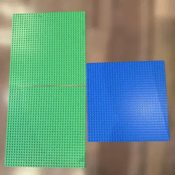 LEGO 플레이트 그린 파랑