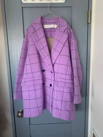 GREED INTERNATIONAL 라벤더 코트 S 사이즈