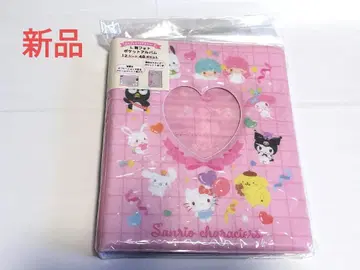 미개봉 새상품 산리오 L판 바인더 사진 앨범 씰 수첩