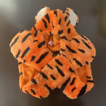 도쿄 디즈니 리조트 티거 팬캡 머플러