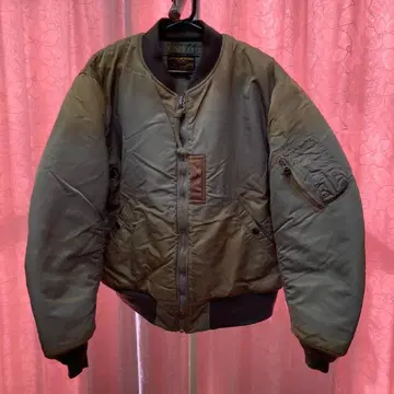 버즈릭슨 MA-1 플라이트 자켓 L 사이즈 올리브 그린