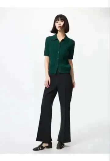 유니클로 스마트 플레어 팬츠 XS