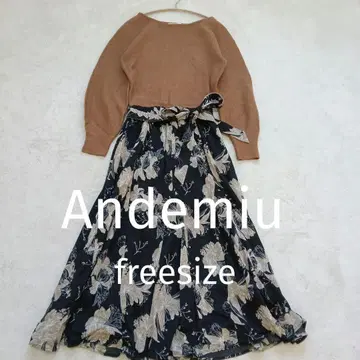 안데뮤 도킹 원피스 M