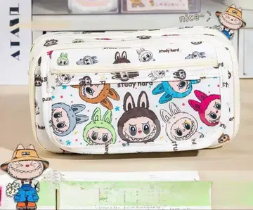 새상품 러브브 필통 화이트 부속품 포함 가로:23cm 세로:13cm 1