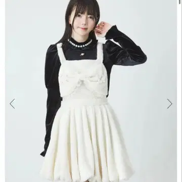 Ank Rouge 보아 벌룬 점프 스커트