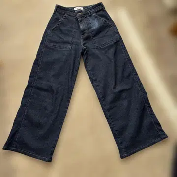 SOMETHING 바디 파이어 베이커스 데님 XS 인디고 블루