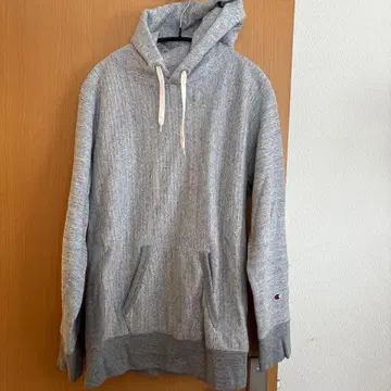 Champion Reverse Weave 후드티 XL 그레이