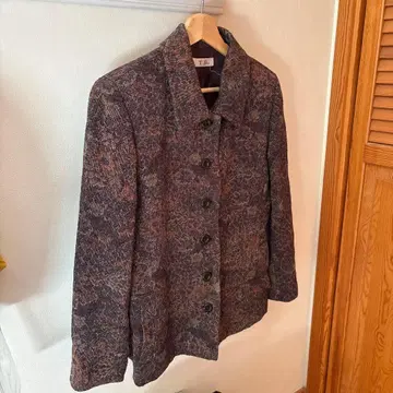 테일러드 자켓 브라운