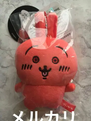 치이카와 (먼작귀) 빨간 토끼 마스코트 봉제 인형