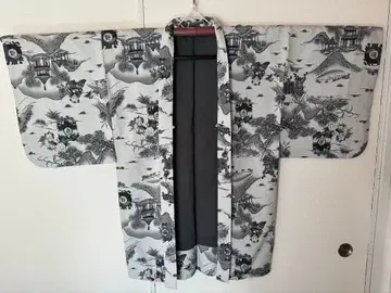 나데마츠안 폴리에스테르 명주풍 겉옷