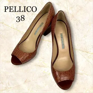 PELLICO 펠리코 악어 엠보싱 펌프스 38