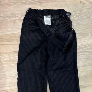 젠틀 우먼 스트라이프 슬랙스 스트라이프 가을/겨울 포멀