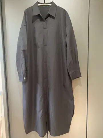 오즈모시스 긴팔 셔츠 원피스