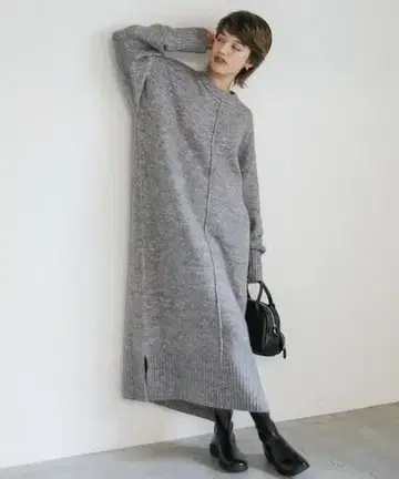 센터 링킹 니트 원피스 select MOCA