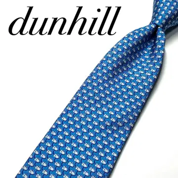 3926 새상품급 던힐 넥타이 올 패턴 쥐 동물