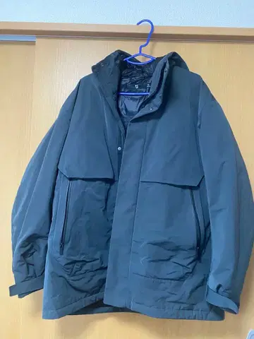 유니클로 +J 다운 자켓 XL 다크 그린