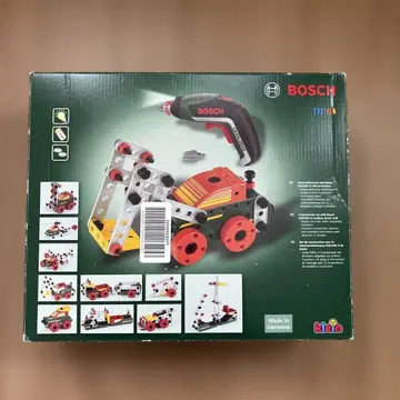 Bosch 멀티테크 완구 자동차 조립 세트와 전동 드라이버