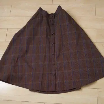 DOUBLE STANDARD CLOSING 브라운 계열 스커트