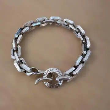 할리데이비슨 팔찌 블록체인 실버 925