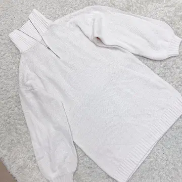 moment 모먼트 새상품 택 포함 긴팔 풀오버 니트 상의