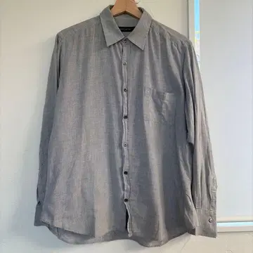 MARIO MATTEO 그레이 긴팔 셔츠