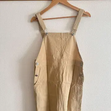 살로펫 오버롤 원피스 베이지 봄/여름/가을 M