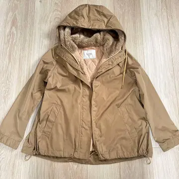 SLOBE IENA 슬로브 이에나 3WAY 에코 퍼 후드티