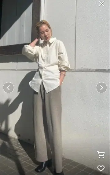 투데이풀 소프트 울 와이드 팬츠