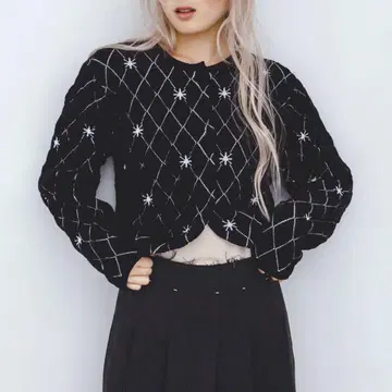 KBF 퀼팅 숏 가디건 25AW