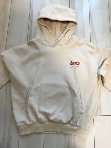 Angels 후드티, 크림색 (미사용)