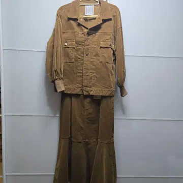 비어즐리 브라운 셋업 사이즈 1