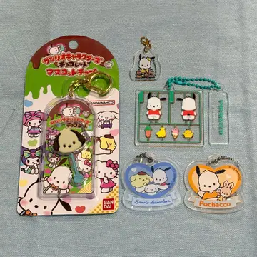 산리오 포차코 아크릴 키링 아크링 키링 마스코트 키링