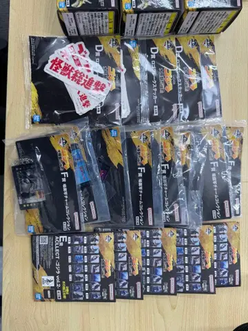 반다이 고질라 몬스터 헤드 마그넷 전 6종 세트