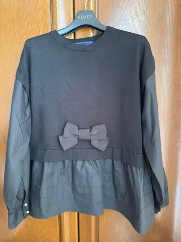 M'S GRACY 리본 포함 긴팔 상의 40